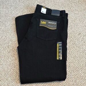 NWT Mens Lee Jeans- Black - 38 x 30
